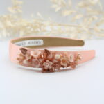 Haarreif "Chloe"- Lachs