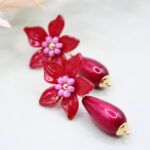 Ohrhänger "Sweety-Drops" Magenta