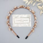 Haarreif "Lory"-Beige