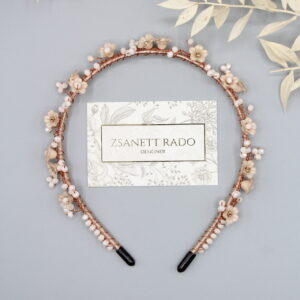 Haarreif "Lory"-Beige