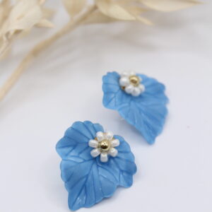 Ohrstecker "Lea"-Blau