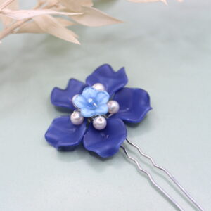 Haarnadel "Audrey"-Blau