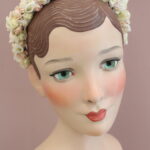 Haarreif "Calla Rosi"- Zartgelb