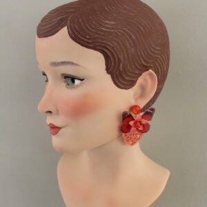 Ohrhänger "Mariposa" Koralle