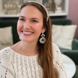 Ohrhänger "Marietta-Heart-Circle" Cappuccino