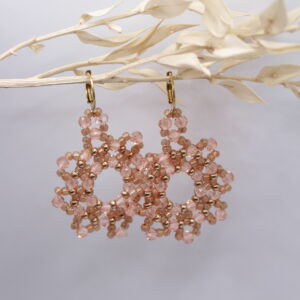 Ohrhänger "Marietta-Flower" Rosegold