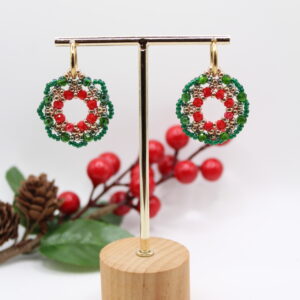 Ohrhänger "Marietta-Kranz" 2 in 1