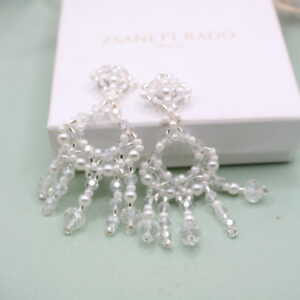 Ohrhänger "Sarina-Quaste" Ivory