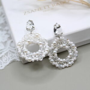 Ohrhänger "Marietta-Circle" Zirkonia