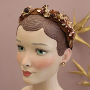 Haarreif „Zsazsa“ Braun - Rosé